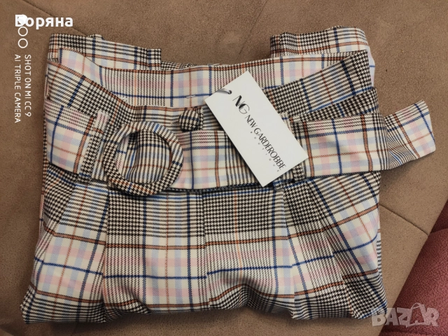 Adelina Soltariyska нов с етикет панталон каре, снимка 6 - Панталони - 50292206