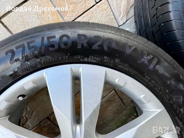 Оригинални Джанти 20” за Mercedes Gl,GLS,ML,GLE с летни гуми Continental Premium Conntact6, снимка 5 - Гуми и джанти - 53403762