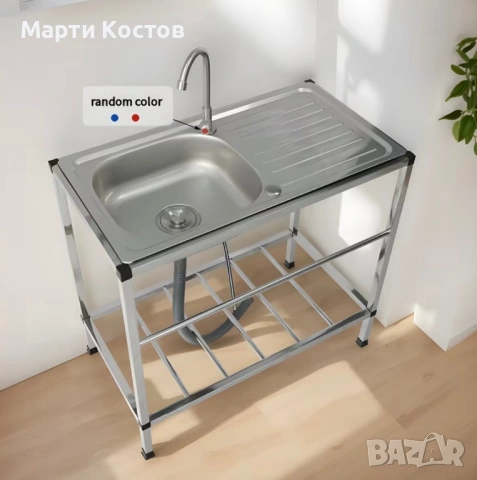 Мивка от нераждаема стомана Германия, снимка 3 - Мивки - 54259879