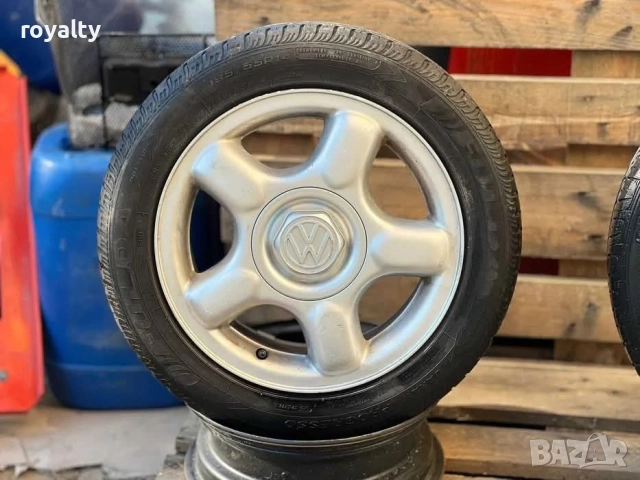 4х100 14 Цола Оригинални Джанти VW Golf 3 Polo Passat ET 43 J 6, снимка 3 - Аксесоари и консумативи - 52412180