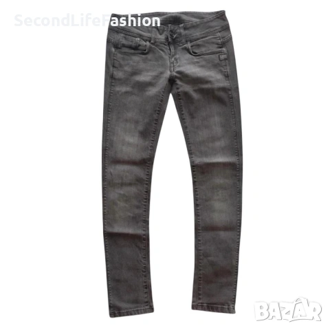 Дамски черни дънки G-Star Raw слим размер 27 еластични 