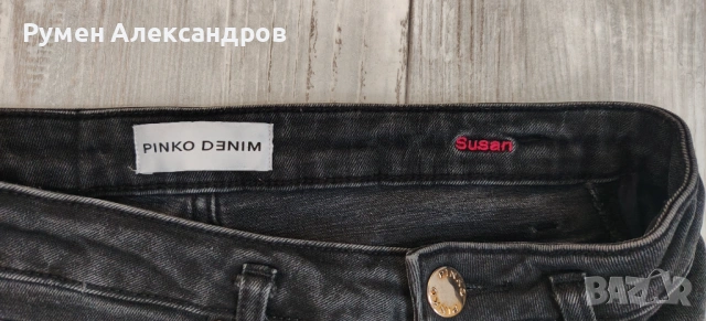Дамск оригинални черни дънки SUSAN 5 POCKETS JEANS р-р S EUR28, снимка 14 - Дънки - 54023405