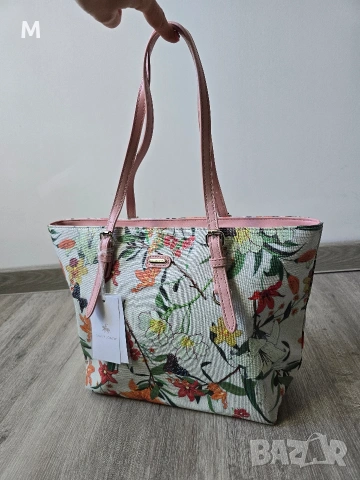 НОВА уникална чанта DAVID JONES на цветя 