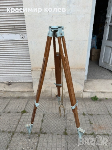 съветски геодезичен статив (тринога) "ШР-120", снимка 3 - Антикварни и старинни предмети - 54275853