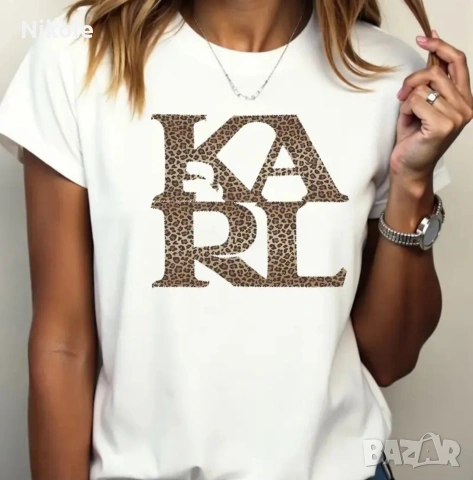 Дамска тениска - бяла