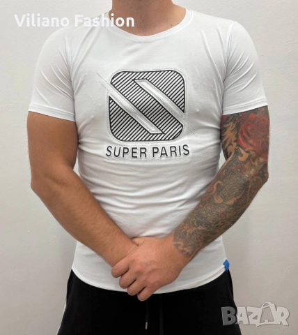 Мъжки тениски внос от Италия, снимка 2 - Тениски - 52302176