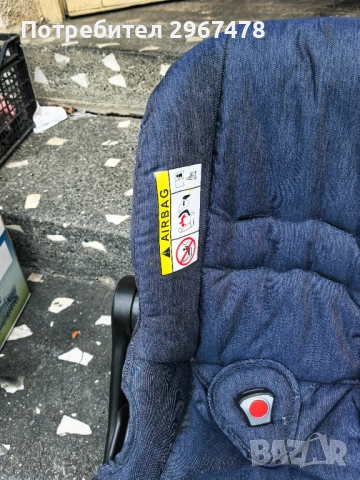 Бебешко столче за автомобил , снимка 3 - Столчета за кола и колело - 54176600
