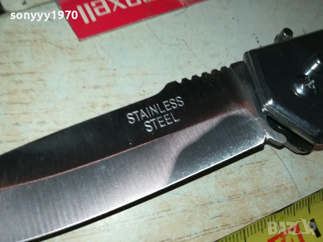 ДЖОБНА НОЖКА-АВТОМАТИЧНА 1807251318, снимка 12 - Ножове - 51062257