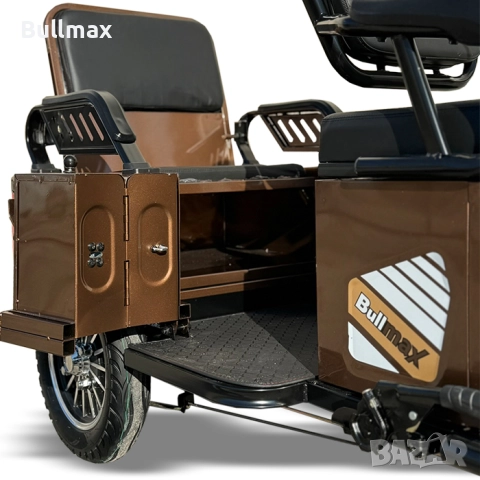  Електрическа триколка FullMax A10 Cargo модел 2025 година - с високо ниво на оборудване, снимка 8 - Инвалидни скутери - 52570038