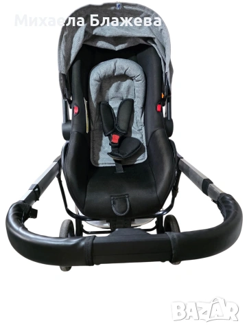 Комбинирана количка Kikkaboo 3в1, снимка 5 - Детски колички - 53632820