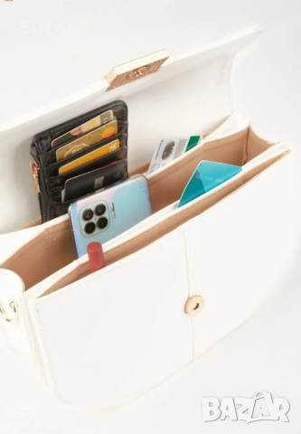 Дамска ежедневна чанта с хастар в различни цветове, снимка 12 - Чанти - 52896154