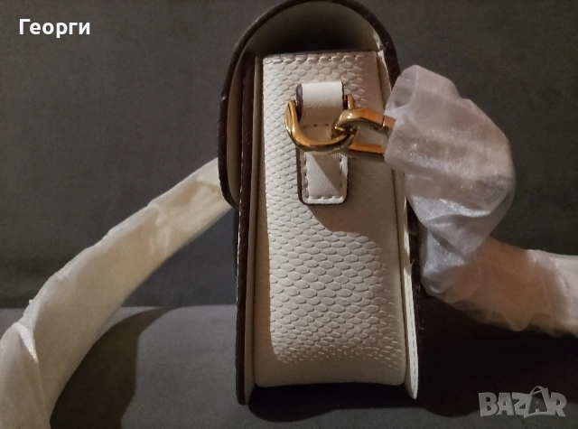 Нова дамска чанта от естествена кожа, снимка 4 - Чанти - 53775674