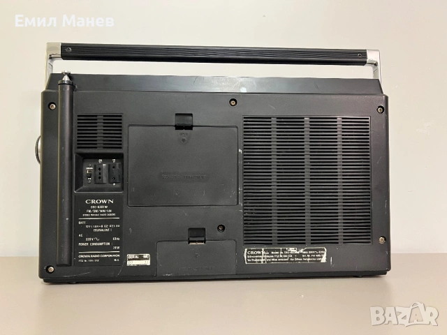 CROWN CSC 630 FW, снимка 6 - Радиокасетофони, транзистори - 54019008