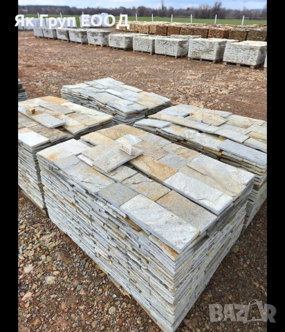 тикли облицовъчни камъни Гнайс подова настилка кокали глиц оформен градинско обзавеждане декоративни, снимка 12 - Облицовки - 53852558