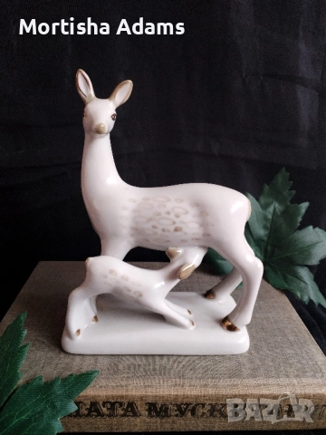 Статуетка "Кошута с еленче"- СССР