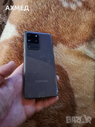 Samsumg S20 Ultra- 128GB  5 G- за части със счупен екран, снимка 4 - Samsung - 49296652