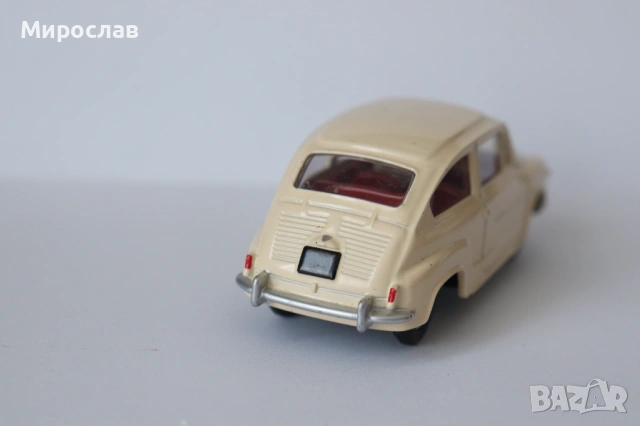 DINKY TOYS FIAT 600 КОЛИЧКА МОДЕЛ, снимка 6 - Колекции - 53110609