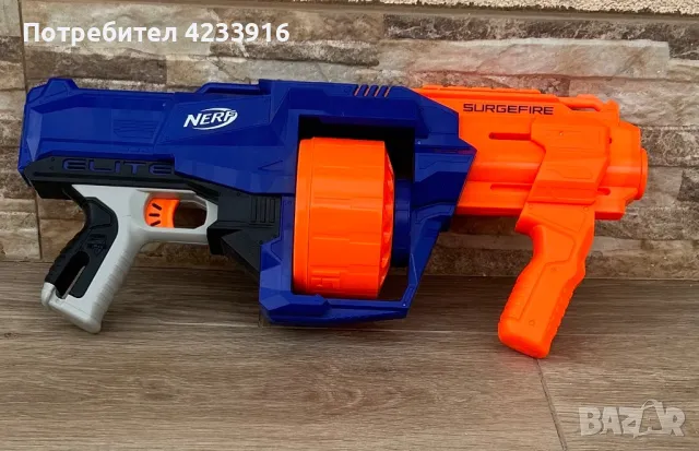 Автомат Nerf Hasbro Elite Surgefire, снимка 1 - Други - 47228517