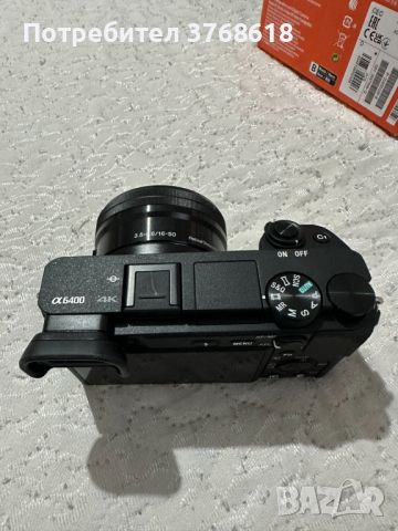 Продава се Camera Sony a6400 с обектив 16-50. 3.5-5.6 чисто нов не използван тел за връзка 089582271, снимка 3 - Камери - 46350909