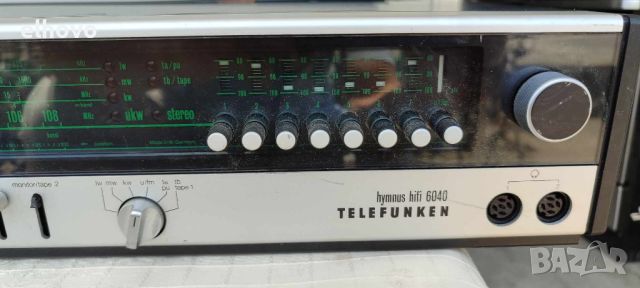 Ресивър Telefunken hymnus hifi 6040, снимка 2 - Ресийвъри, усилватели, смесителни пултове - 46258610