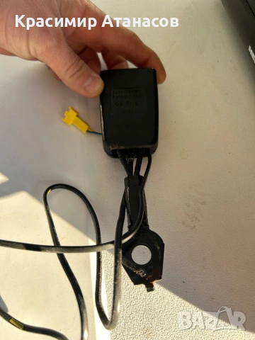 A2048602369. Датчик колан закопчалка преден ляв за Мерцедес Ц-класа W204. 2007-2014г., снимка 2 - Аксесоари и консумативи - 53123289