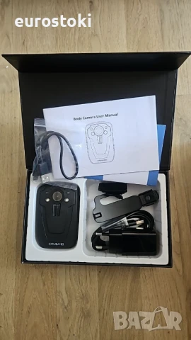 CAMMHD C8-32GB 2K/1296P телесна камера, 11-12 часа видеозапис, нощно виждане, IP67 водоустойчива , снимка 7 - Камери - 51086199