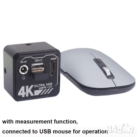4K 30FPS IMX678 HDMI USB 2.0 Lapsun дигитална камера микроскоп SMD , снимка 3 - Камери - 53696000