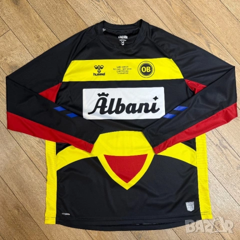 Мъжка блуза Hummel x Odense Boldklub Legend Limited Edition| XL размер, снимка 2 - Спортни дрехи, екипи - 53447540