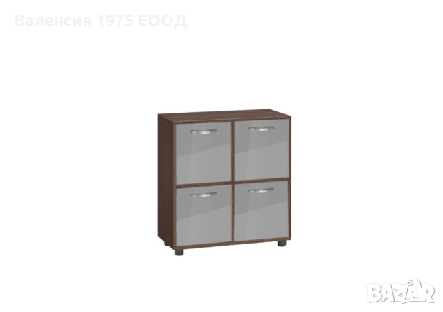 Етажерка Кубо 4 с три или четири вратички гланц, снимка 15 - Етажерки - 46451864