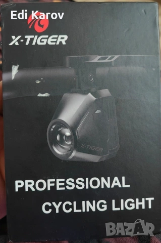 лед фар за велосипед x-tiger