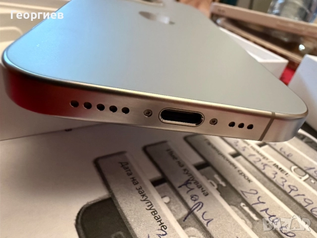 Iphone 15 pro 256GB Natural Titanium, снимка 3 - Apple iPhone - 52677362