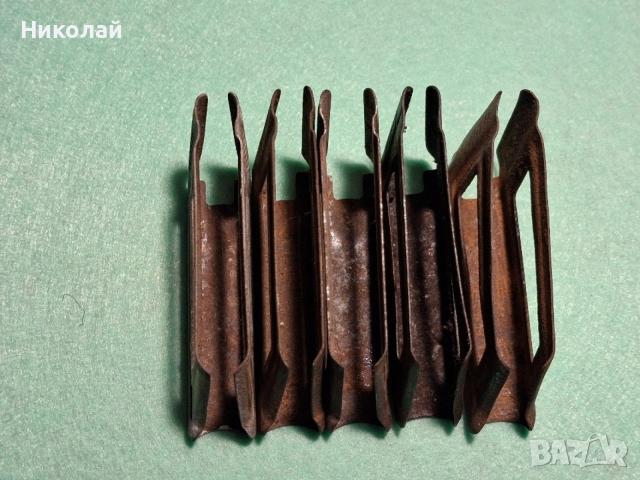 Лот Пачки Патронна Тенекийка Манлихер, снимка 12 - Антикварни и старинни предмети - 54111231