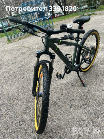 Планински велосипед Rockrider ST 920 Sport Trial, 24" за деца от 9 до 12 год. (ръст от 135 до 150см), снимка 8 - Велосипеди - 54223993