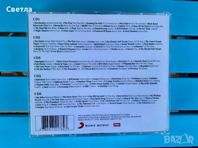 5 CD set “Alternative: 100 essential tracks” + подарък 3 CD Radiohead, снимка 2 - CD дискове - 48131388