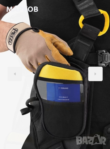 Седалка за работа Petzl Newton Easyfit - black/yellow, снимка 10 - Спортна екипировка - 52922948