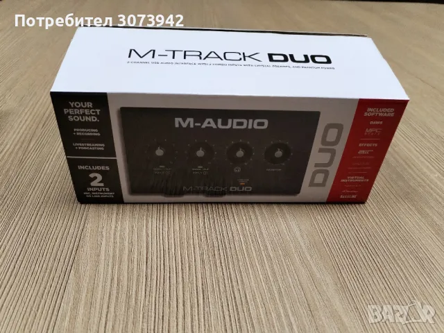 M-Audio M-Track Duo USB Audio Interface

, снимка 6 - Други - 50432757