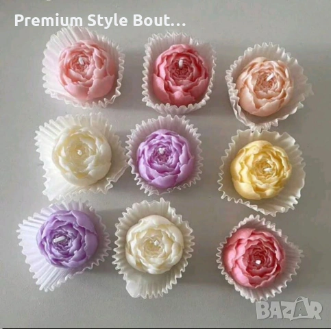 ароматни цветни свещи