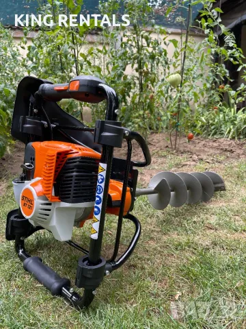 Под Наем! Моторен свредел за земя Stihl BT 131, снимка 2 - Градинска техника - 47056708