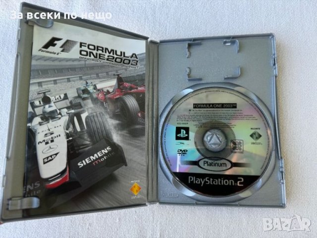 PS2 , playstation 2 , плейстейшън 2 , Formula One 2003 , снимка 4 - Игри за PlayStation - 46419772