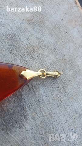 Кехлибарена висулка Кехлибар, снимка 7 - Колиета, медальони, синджири - 52209568