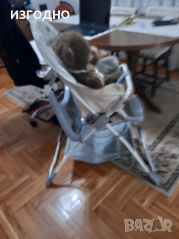 60 % ПО-ЕВТИНО ДЕТСКО СТОЛЧЕ ЗА ХРАНЕНЕ ЛОРЕЛИ И НОВА ТОАЛЕТНА, снимка 4 - Столчета за хранене - 52673497