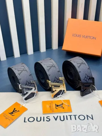 колани от естествена кожа louis vuitton , снимка 2 - Колани - 49325200