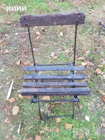 Кован сгъваем стол, снимка 6 - Антикварни и старинни предмети - 51824263