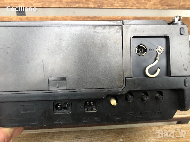 ретро телевизор с радио CROWN 5TV-524RA, произведен в Япония, снимка 6 - Друга електроника - 53477520