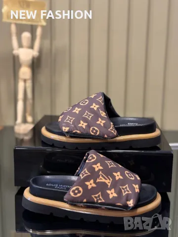 Дамски Чехли : 36-41 : Louis Vuitton , снимка 3 - Чехли - 46841319