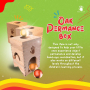  Дървена кутия за сортиране образователна играчка Монтесори за малки деца, снимка 5