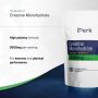iPerk Creatine Monohydrate Таблетки - 3000 mg, 180 Таблетки (Доставка за 60 дни) - Веган, снимка 3