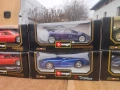 МЕТАЛНИ КОЛИ 1:18 Нови в кутия Bburago, снимка 3