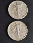 1/2 долар 1941 и 1945 год.,САЩ, сребро, тегло 12.50 гр., проба 900/1000, снимка 1