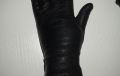 Черни Дамски Ръкавици От Естествена Кожа Размер S, снимка 4